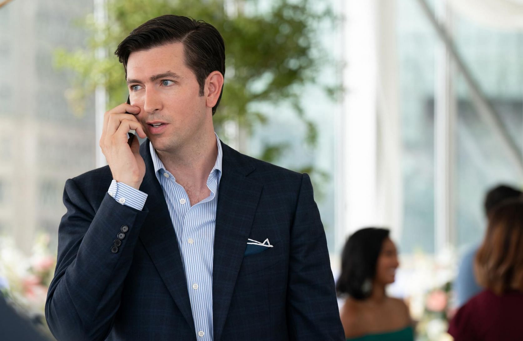 Still from the show Succession (Image via HBO Studios)